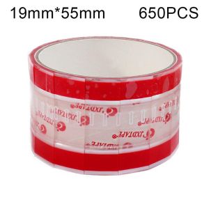 Sealing Sticker Tape Drink Coffee Easy To Tear Takeaway Sticker