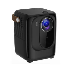 โปรเจคเตอร์โฮม WiFi แบบพกพา รองรับมือถือทุกรุ่น โฮมเธียเตอร์นำมินิมือถือที่มีหน้าจอหอพักห้องนอนสำนักงานทีวี 1080p4k มินิ