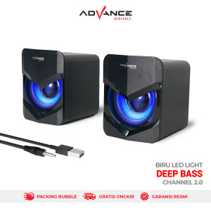 Advance CLS-101 Speaker Komputer Speaker Laptop Speaker Multimedia Super Bass 2.0 Channel