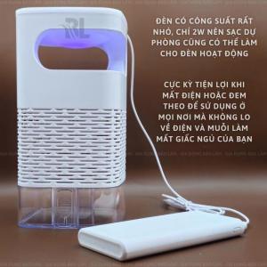 Đèn bắt muỗi máy bắt muỗi máy diệt côn trùng thông minh kiêm đèn ngủ cắm cổng usb cao cấp
