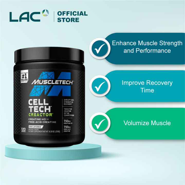 [Expiry Jan 2027] MuscleTech Cell Tech Creactor (235 g/8.30 oz.) | Lazada