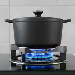 PANG8 Anti-skid Gas Stove Stand Anti-corrosive Cast Iron 4 Claws Gas Stove Bracket Wok Burner Stand Rack Rust Proof Wok Support Ring Home Use