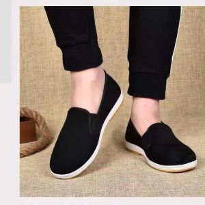 Naimo Giày Vải Nam Giày Vải Nhung Ấm Áp Cho Nam Giày Vải Thủ Công Đế Tràm Cho Nam Chống Trượt Chống Mài Mòn