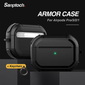 เคส Sanptoch สำหรับ Apple Airpods Pro2 / Pro / 3rd 2021 / 2 / 1 ประกอบด้วยการป้องกันการกระแทก