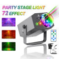 Laser Light Disco Light Led Disco Party Stage Light Sound Activated Projector Lamp With Remote Control Lampu Disco Bilik. 