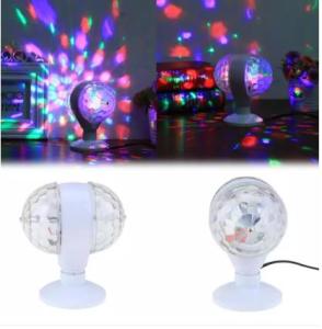 Mini 3W E27/B22 Auto Rotating Bulb Stage Light Disco Dance Lamp Party Decor
