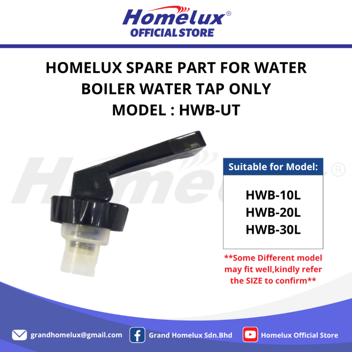 HOMELUX WATER BOILER WATER TAP SPARE PART (HWB-UT