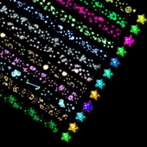 Origami Luminous Stars Origami Set Star Notes DIY Handmade Stacked Lucky Star Creative Gift