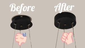 Hanging Light Base Cover