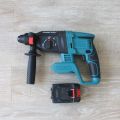Thân máy khoan bê tông pin, Chân pin phổ thông 4cm, Dùng Chung Pin MAKITA 18V Động Cơ Không Chổi Than. 