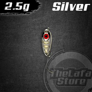 Eye Spoon Fishing Lure Bait UL Ultra Light Killer Gewang Casting Mancing Sebarau Tengas KelahMetal Lure