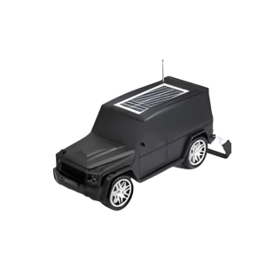 Kisonli Speaker Bluetooth Portable Cool Car B2 Solar Charging With Flashlight USB