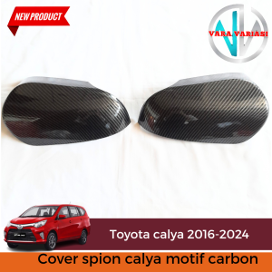 Cover Kaca Spion Mobil Calya 2016-2023 Carbon