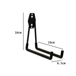Heavy Duty Hook Bike Hanger Wall Mount Garage Gantungan Sepeda Dinding Multifungsi For Garden Tools Bulky Items