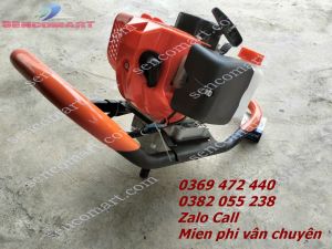Máy khoan hố lông cọc trồng cây... MISHUBISHI TB43 lắp được các loại mũi khoan lớn nhỏ khác nhau