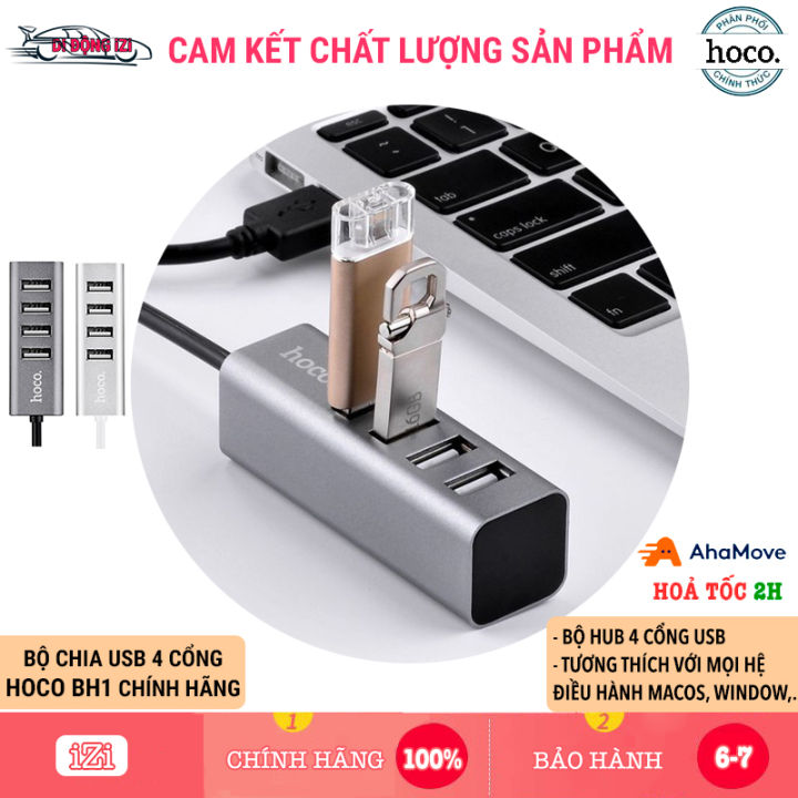 Bộ Hub Chia Cổng USB Hoco HB1 - Chia 1 Thành 4 Cổng USB Cho Macbook ...