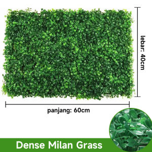 Tanaman Buatan Tikar Rumput Karpet Rumput Latar Belakang Dinding untuk Pesta Taman Dekorasi Dinding Pernikahan 40×60cm