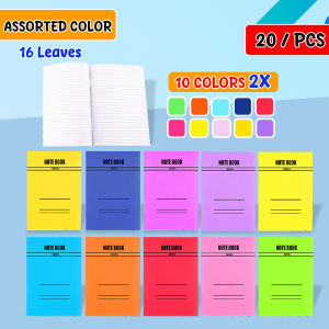 FCI Binder Notebook Filler Refillable 16 pages Sold in 20 pcs All In Assorted Colors Binder Notebooks For College School