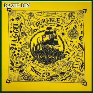 RAZIE BIN Nautical Print High Quality Hip Hop Cotton Square Scarf Men Bandana Scarf Headband Paisley Gifts For Boys Girls