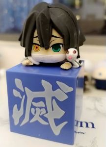 Mô hình Xà Trụ Iguro Obanai Demon Slayer phối hộp vuông Robbit Anime thanh gươm diệt quỷ loại lớn 1686 1
