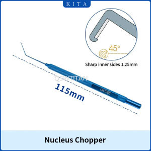 KITA Ophthalmic hook Nucleus Chopper Manipulator Capsule Retractor Double Eyelid Tool Titanium 1pc Ophthalmic instrument