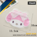 Plastik Ziplock Karakter Sanrio | Plastik Pouch Mini Aksesoris Permen | Ziplock Souvenir Motif Bentuk Kepala Sanrio Kuromi Hello Kitty Melody Cinnamoroll. 