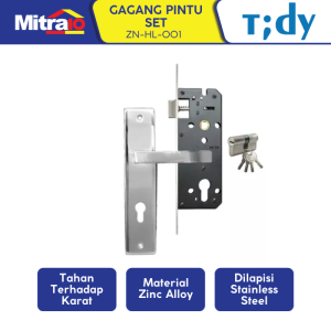 Tidy Handle Gagang Pintu Stainless ZN-HL-001 (Set)