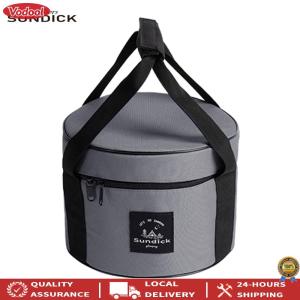 【New】 9/14L Camping Tableware Storage Bag Waterproof Cutlery Storage Pouches Daily Use