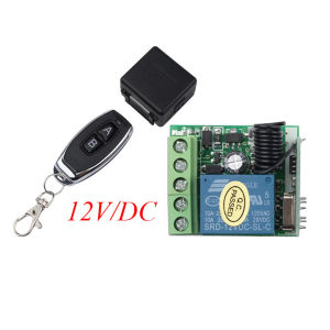 Công Tắc Điều Khiển Từ Xa Không Dây RF 433MHz DC 12V 10A 1CH Bộ Phát Với Bộ Điều Khiển Từ Xa Học Tập.