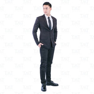 เสื้อสูทสากล สีดำ ผู้ชาย - (เสื้อ 1 ตัว)