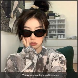 Hayating Personality Female Fashion Cat Eye Sunglasses Woman Vintage Black Gradient Sun Glasses
