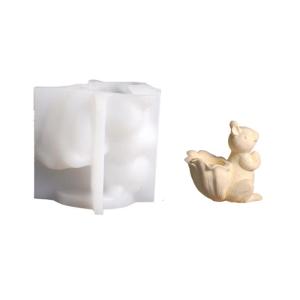 Silicon tái sử dụng Bát sóc khuôn Bát trang trí khuôn phù hợp cho đồ thủ công tương tác cha mẹ con
