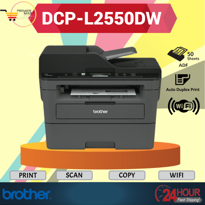 BROTHER DCPL2550DW MFCL2715DW L2550DW L2715DW WIRELSS MONO LASER
