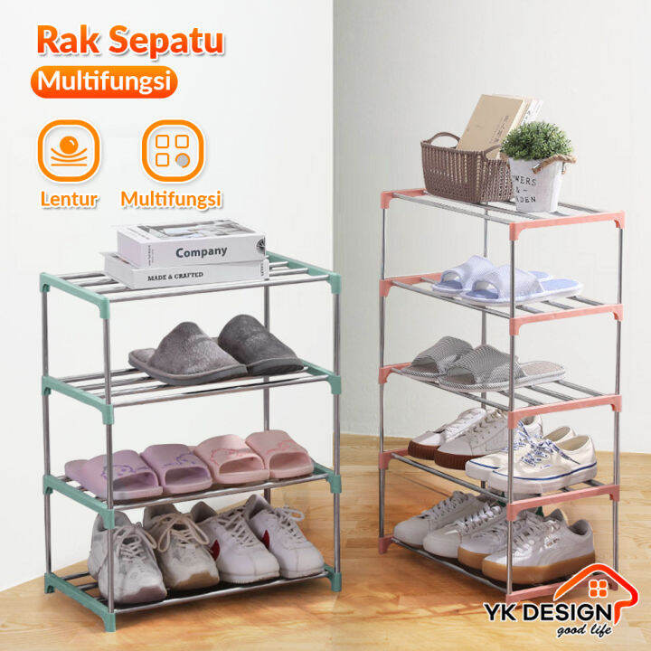 Yk Design Rak Sepatu Susun Dan Susun Yk Lazada Indonesia