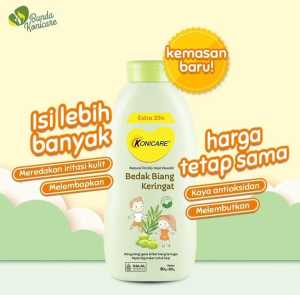 Bedak Bayi Biang Keringat Konicare | Mencegah Gatal Karena iritasi Untuk Kulit Yang Sensitif