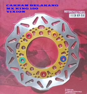 CAKRAM BELAKANG MX KING 150-VIXION NEW NVL-VIXION NEW NVA PIRINGAN CAKRAM BELAKANG YAMAHA VIXION NEW 150 CC-MX KING 150CC