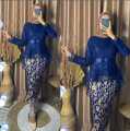 Kebaya modern wanita elegant/Kebaya wisuda modern cantik/setelan kebaya aurora tile rok plisket/Kebaya graduation. 