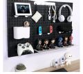 Pegboard Perforated Display Board Wall Display Rack Peg Board Wall Mounted Hole Board Bedroom Wall Organizer 洞洞板置物架. 
