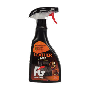 Perma Glass PG Leather Care Cleaner & Conditioner (500ml) | UV Protection Non-Greasy Long-Lasting for Leather & PU
