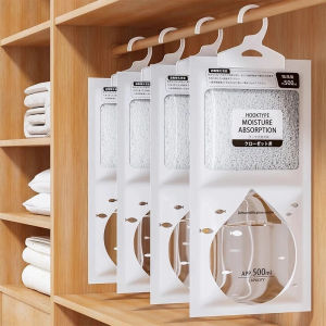 Desiccant Hanging Dehumidifier Bags Rain Drying Bag Wardrobe Hanging Hygroscopic Desiccant 5/10pcs