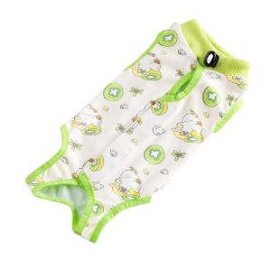 ER52858 Protective Cat Anti-licking Clothing Anti-Slip Adjustable Pet Anti-scratch Vest Sterilization Comfortable Small Dog Kitten Clothes Cat