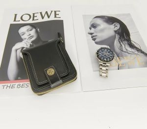 Geegobuy กระเป๋าสตางค์ผู้ชายหนังแท้ขนาดเล็ก