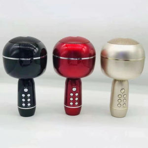 Handheld Wireless Bluetooth Karaoke Microphone and Genuine Mini Music Speaker Ys09 2023 Series High-End Extremely Good Sound Quality Anti-Howling Anti-Howling