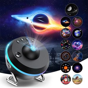 Powdeom 13-in-1 Galaxy Meteor Light Projector: Meteor Shower + Planetarium + Starry Night Light One Machine Creates Cosmic Memories
