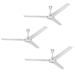 56 Inch Ceiling Fan Heavy Duty Big Size Ceiling Fans For Living Room Garage 3 Metal Blades Strong Wind Ceiling Fan Inverter Durable Standard Industrial Ceiling Fan