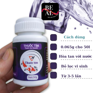 Thuốc Tím 50g Cho Cá Cảnh Xử Lí Nước Khử Khuẩn Diệt Nấm Combo 5 Tặng 2 3 Tặng 1