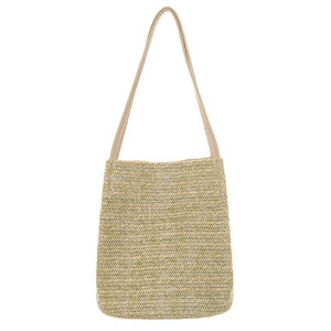 2026 Rattan Beach Straw Bag Korean Shoulder Bag Rattan Sling Bag Hand Woven Bali Bag