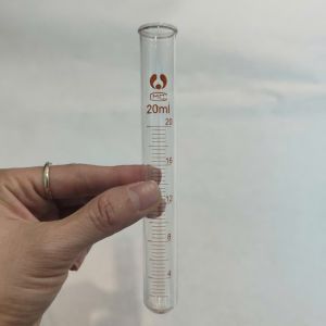 (Siêu lớn) Ống nghiệm thủy tinh chịu nhiệt trơn không nắp nút thí nghiệm