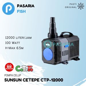 SUNSUN CETEPE CTP12000/CTP 12000 Liter per jam Pompa Celup Rendah Daya 100watt Pompa Air