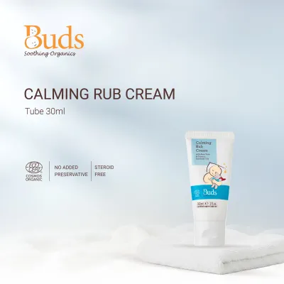 Buds Organics BSO Calming Rub Cream Tube (30ml)
